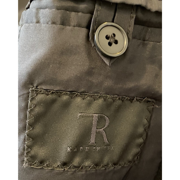 THE ROW Cashmere Belted Wrap Coat Black Sz 0 Quiet Luxury Designer USA - Picture 9 of 16